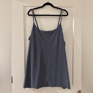 Blue Abercrombie Women's Spaghetti Strap Travelers Dress Size XL